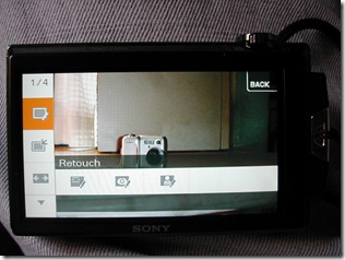 Sony DSC-T500 Image Re-Touch